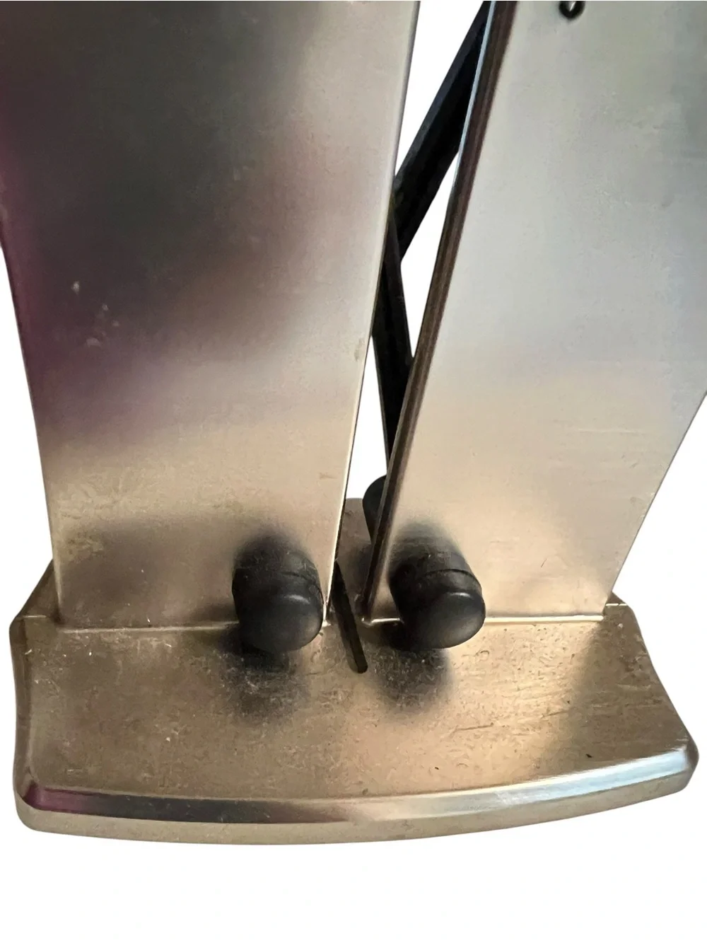 Bavarian Edge Knife Sharpener Bulbhead.com As Seen On TV Compact Design Tungsten